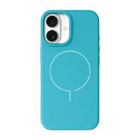 Türkisfarbenes iPhone-Schutzhülle mit minimalem Kreisdesign um den Kamerabereich, das Schutz bietet und gleichzeitig ein elegantes Aussehen bewahrt.