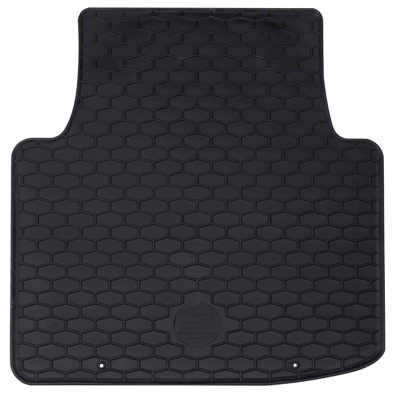 vidaXL Autofußmatte 4 pcs Schwarz geeignet für VW Arteon 2017- 4D Aft