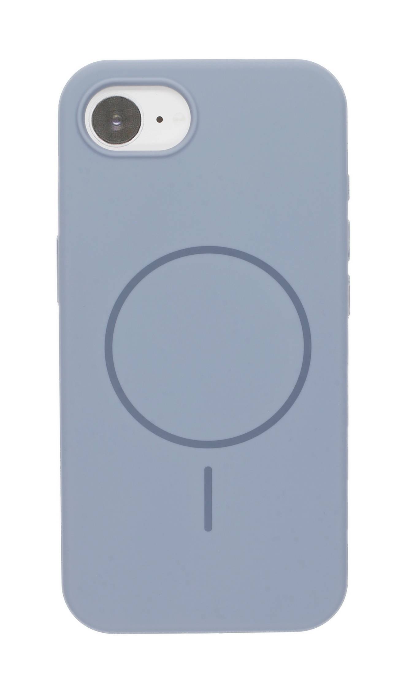 JAMCOVER Silikon Silk Touch Case Hellblau für Apple iPhone 16e, iPhone 17e