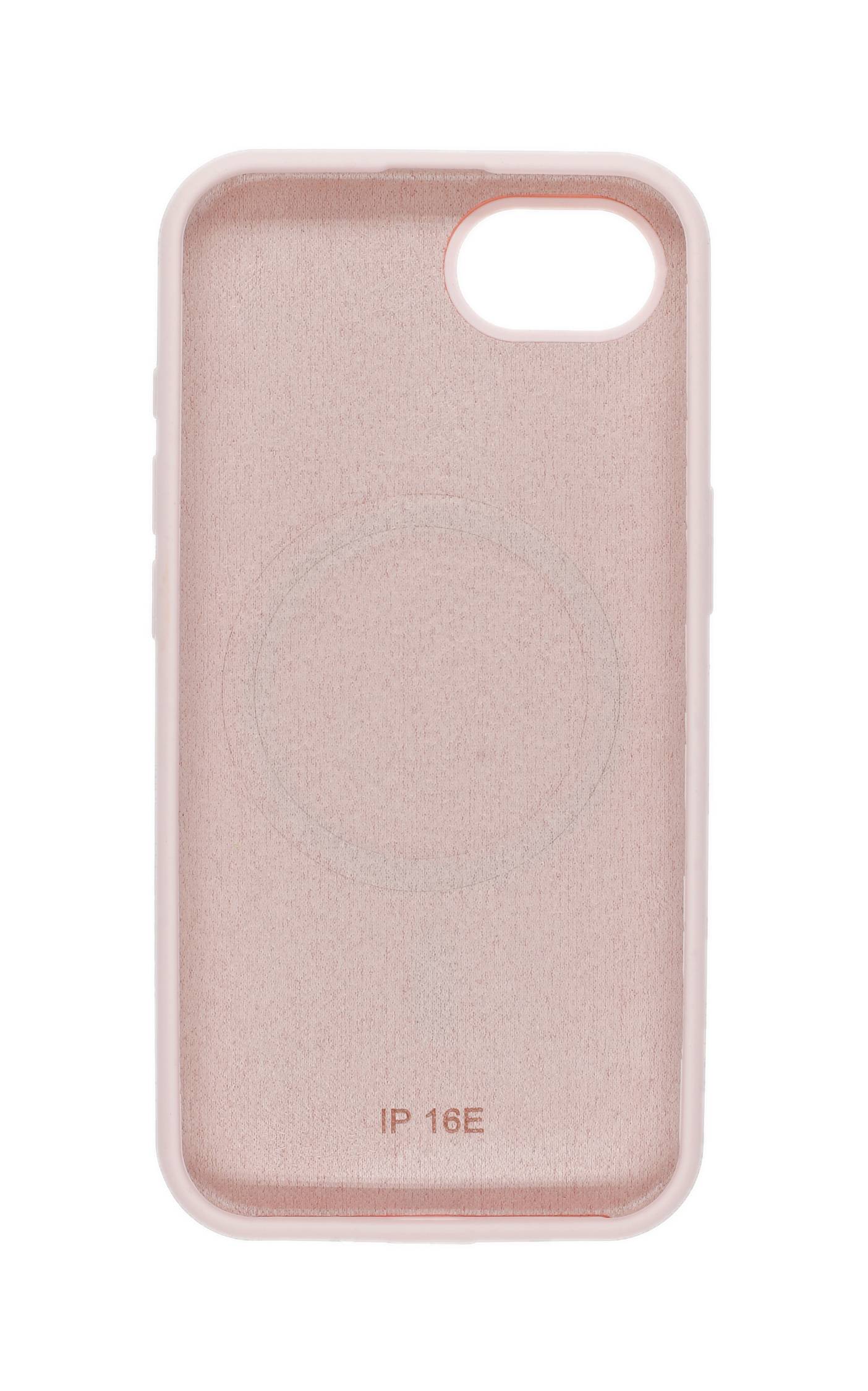 JAMCOVER Silikon Silk Touch Case Hellrosa für Apple iPhone 16e, iPhone 17e