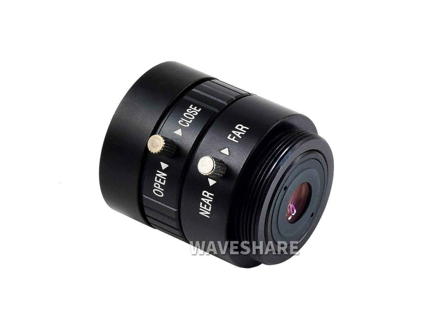 WaveShare 6mm Wide Angle Lens for Raspberry Pi High Quality Camera