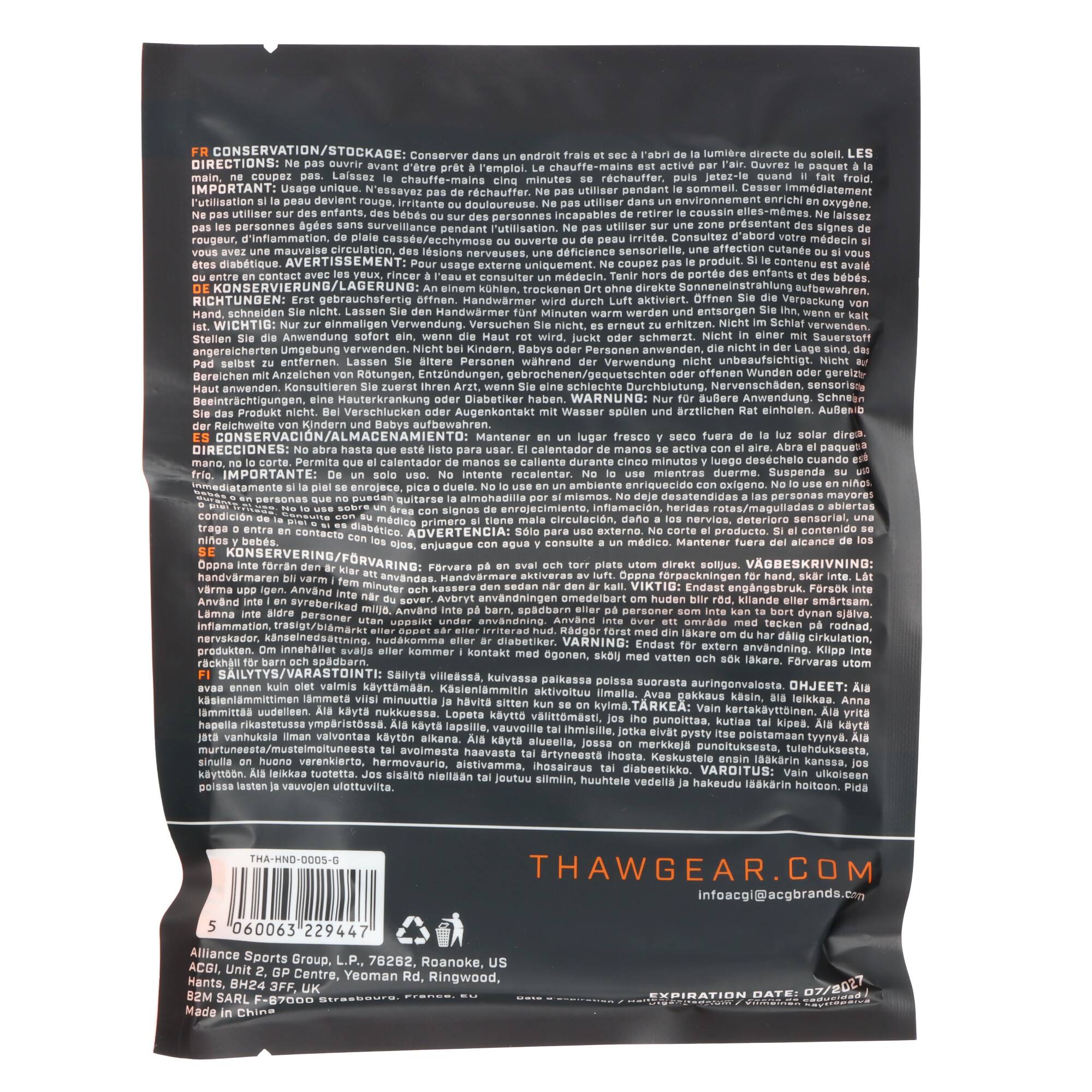 NEBO Beheizte Einweg-Handwärmer – 1 Paar, ideal für die kalte Jahreszeit