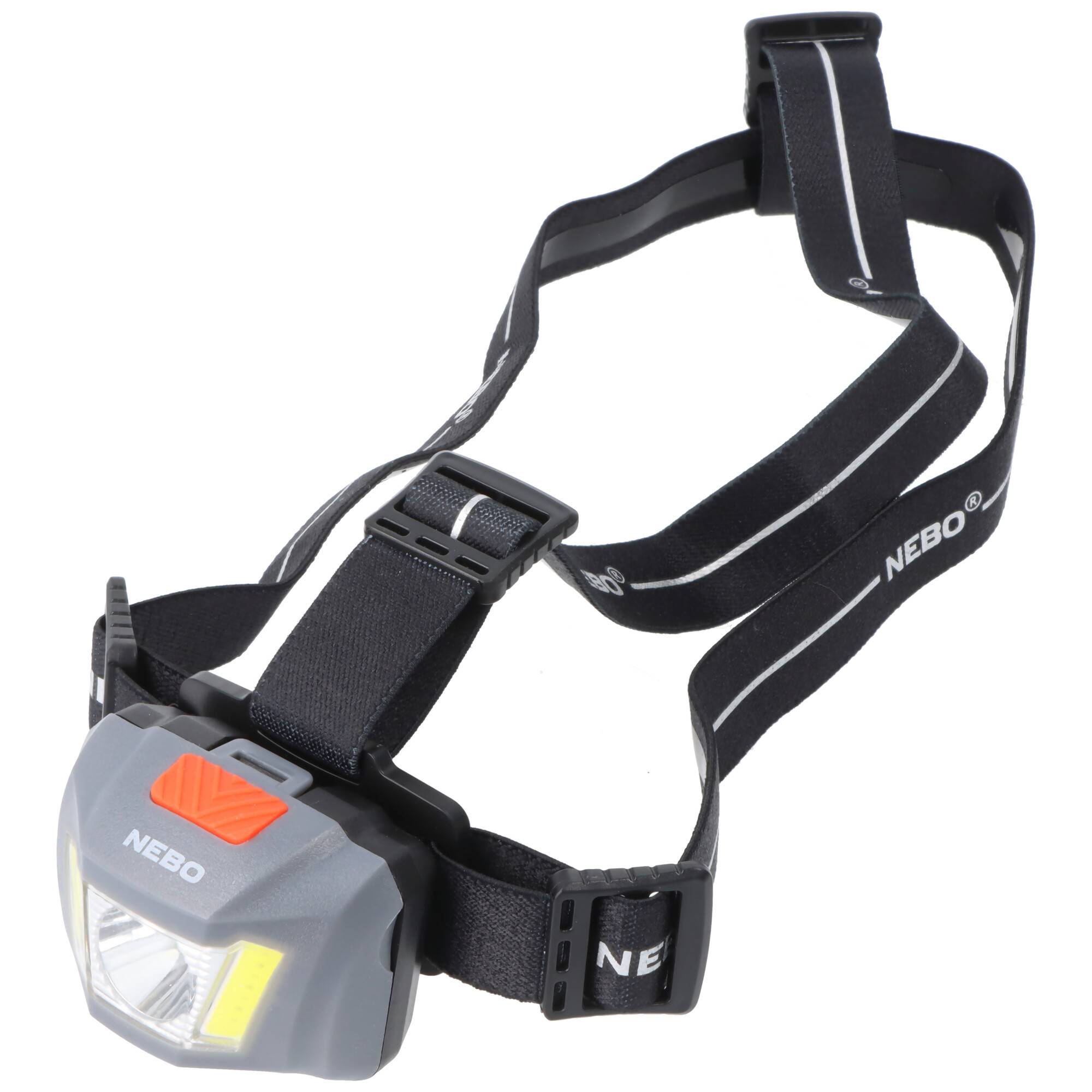 NEBO EINSTEIN DUO 400 Flex kompakte LED Stirnlampe mit 400 Lumen, verschiedene Leuchtmodi