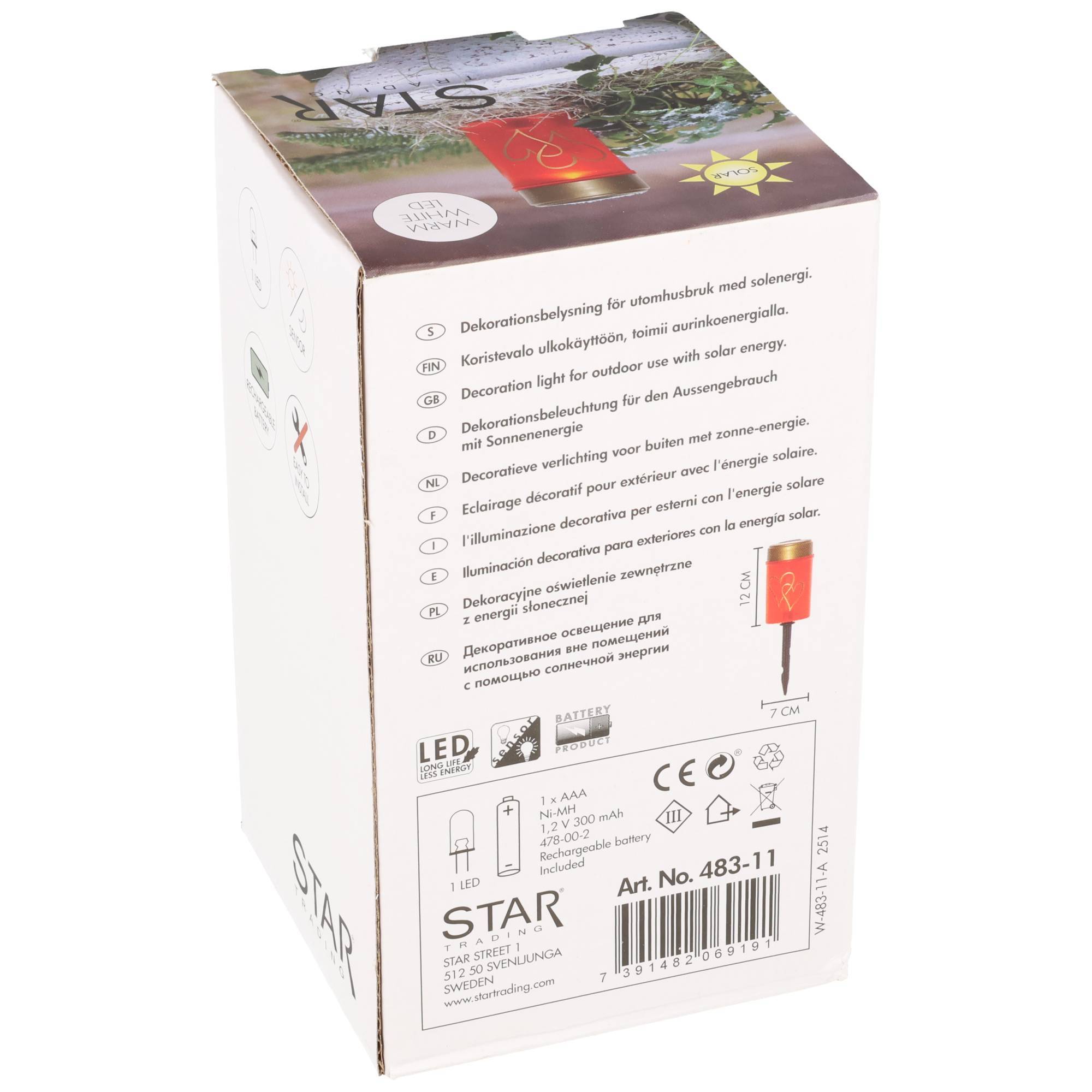 Verpackung für 