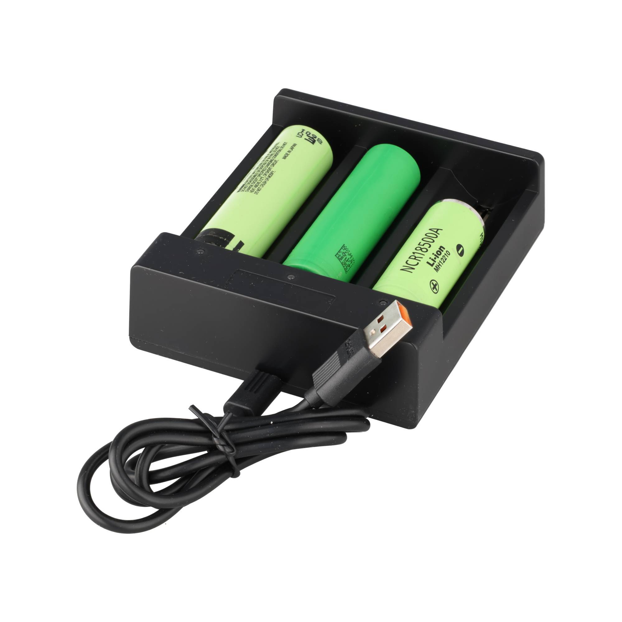 XTAR MC3 – Kompaktes 3-Schacht Ladegerät für Li-Ion Akkus