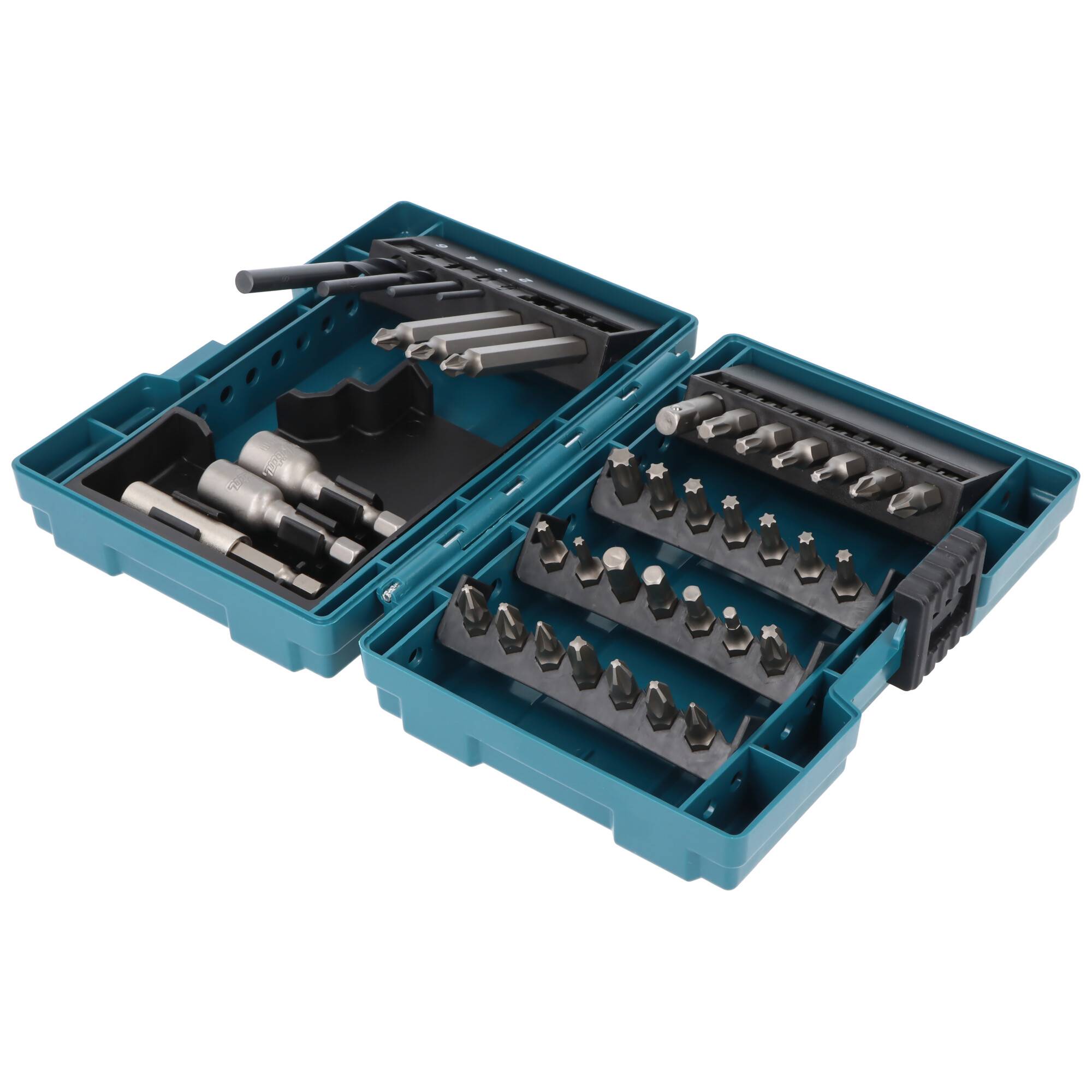 Makita Bohrer-Bit-Set 38tlg., kompaktes Allround-Set für präzises, sauberes Arbeiten