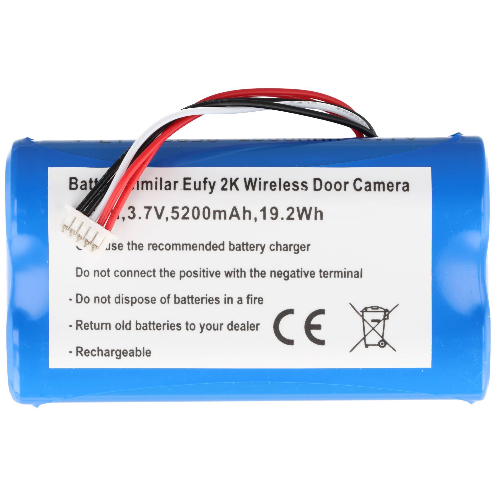 Akku kompatibel für Eufy SW18650 34M 2P Akku, Überwachungskamera Security efuy SoloCam C210