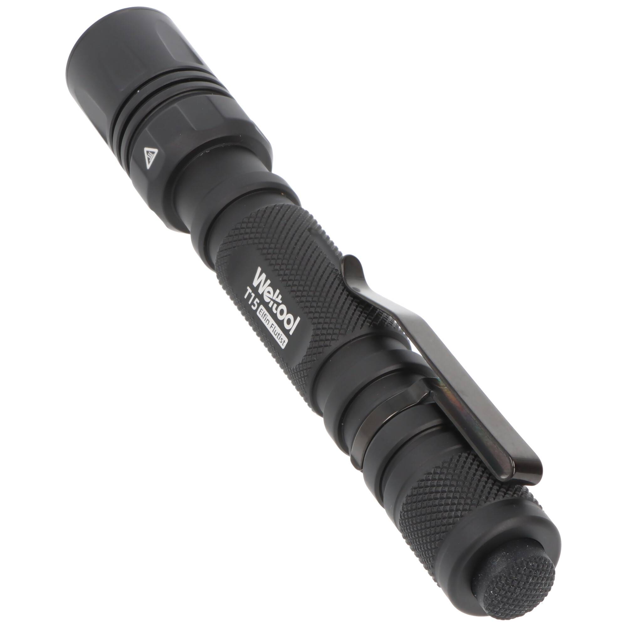 Weltool T15 – taktische LED-Stiftlampe mit 1.400 Lumen und 464 m Reichweite (schwarz)