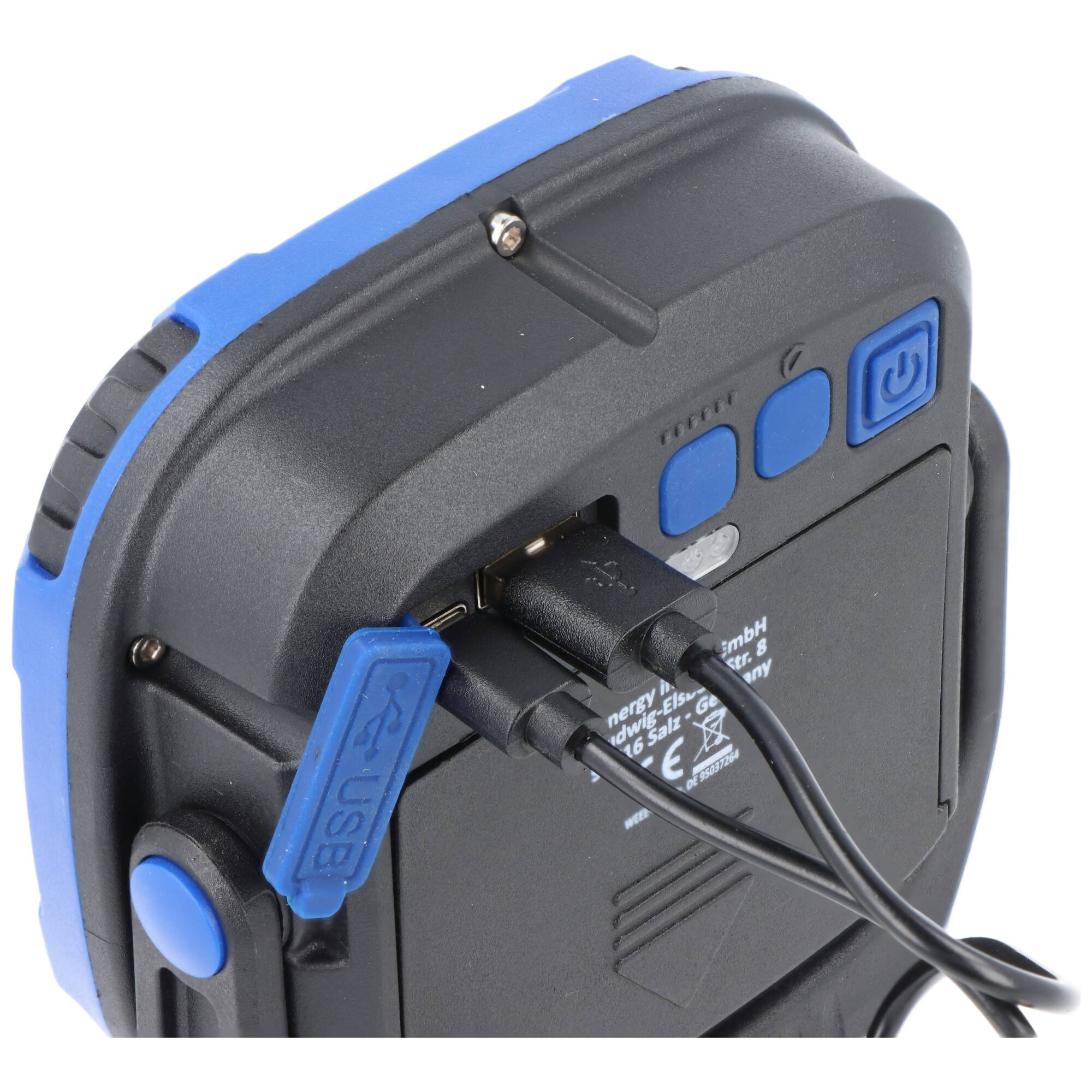 XCell Work Dual LED-Leuchte, vielseitige Arbeitsleuchte, 4 Lichtmodi, magnetisch, wiederaufladbar