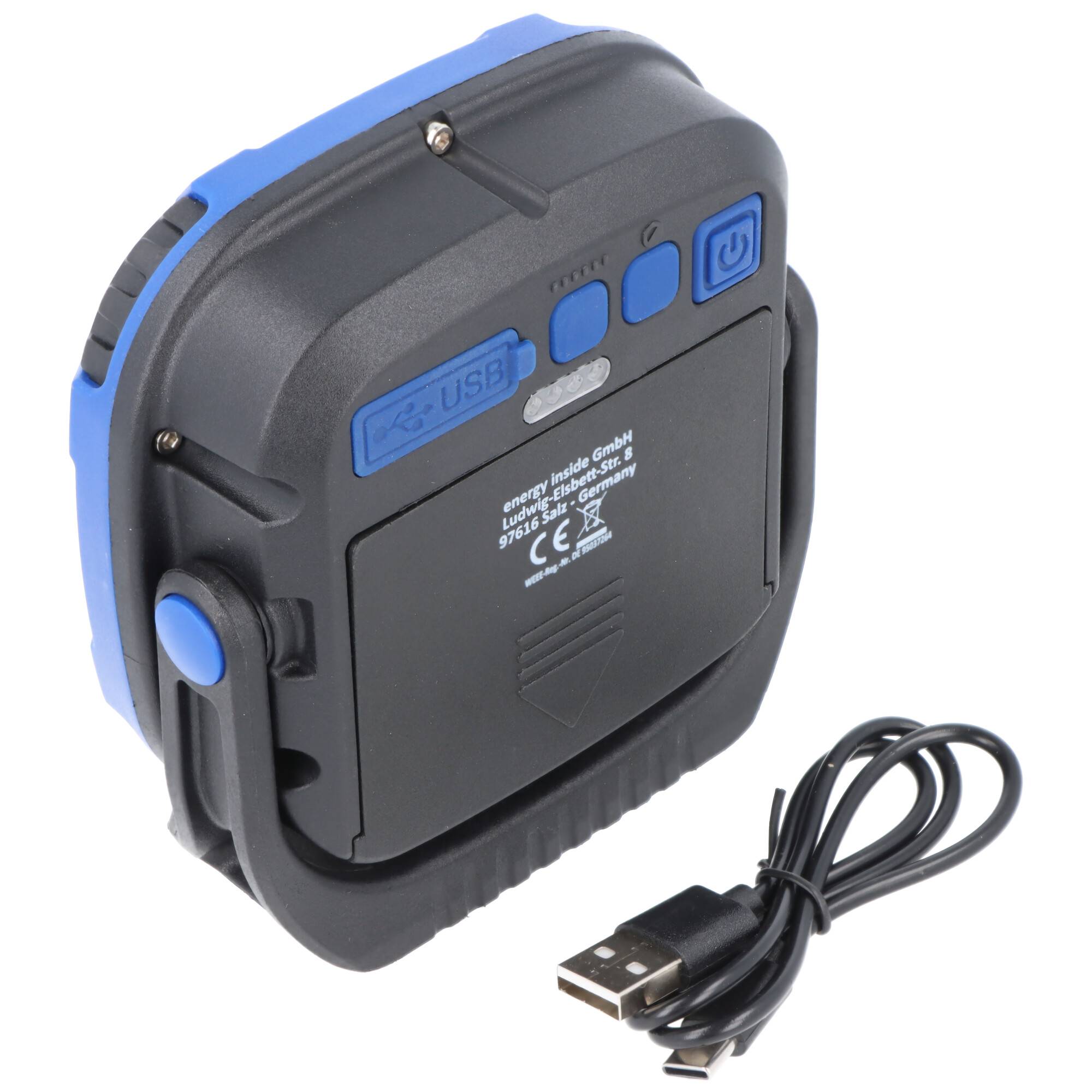 XCell Work Dual LED-Leuchte, vielseitige Arbeitsleuchte, 4 Lichtmodi, magnetisch, wiederaufladbar