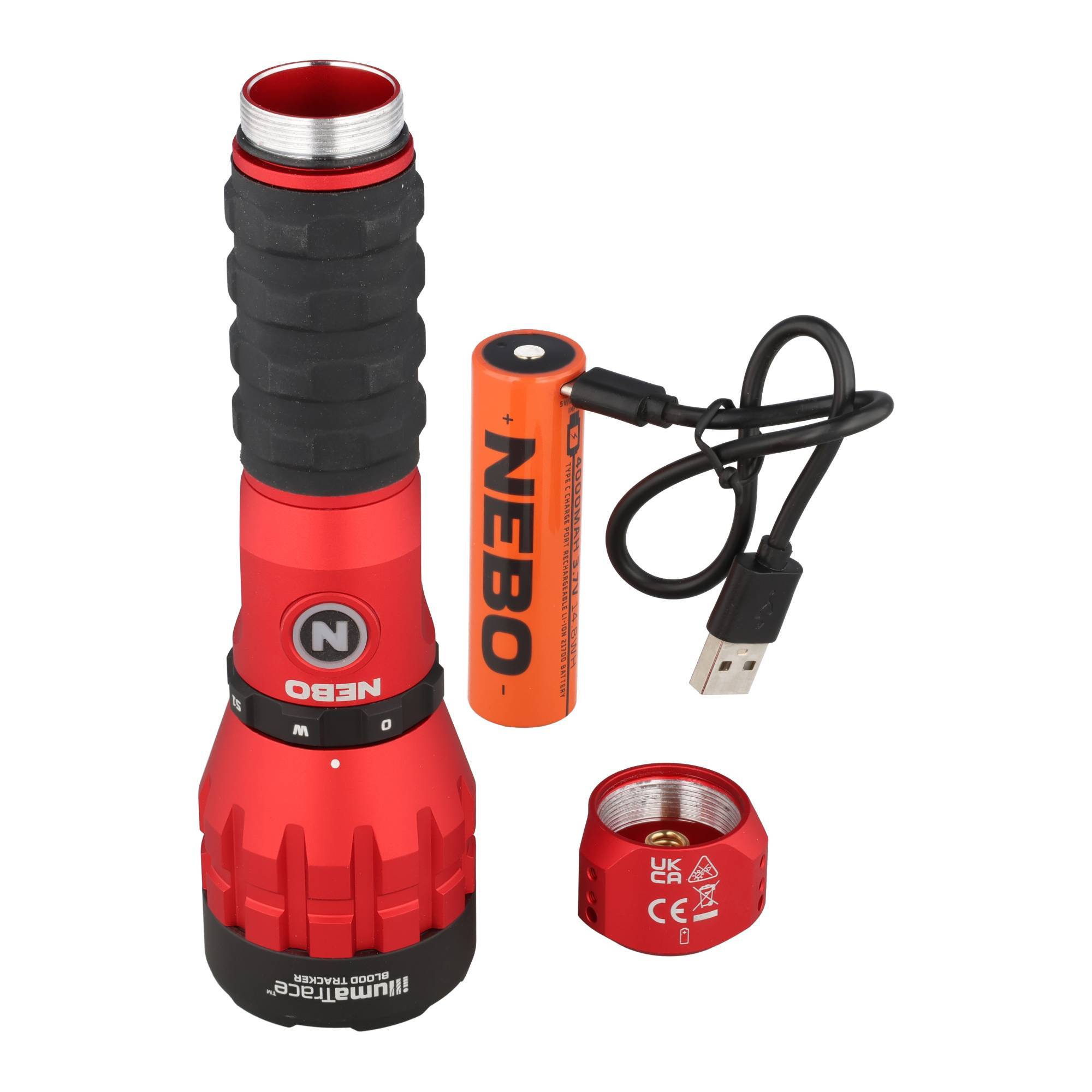 Paketinhalt: UL1-120 Multifunktions-Mini-USB-Leuchte, USB-Metallschlauch und Bedienungsanleitung.