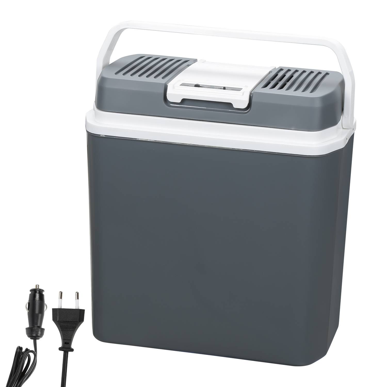Elektrische Kühlbox 20L Coolbox 12V/230V Kühlen & Warmhalten，Auto & Steckdose - Thermobox - Mini Kühlschrank - Für Camping, Picknick, Reisen