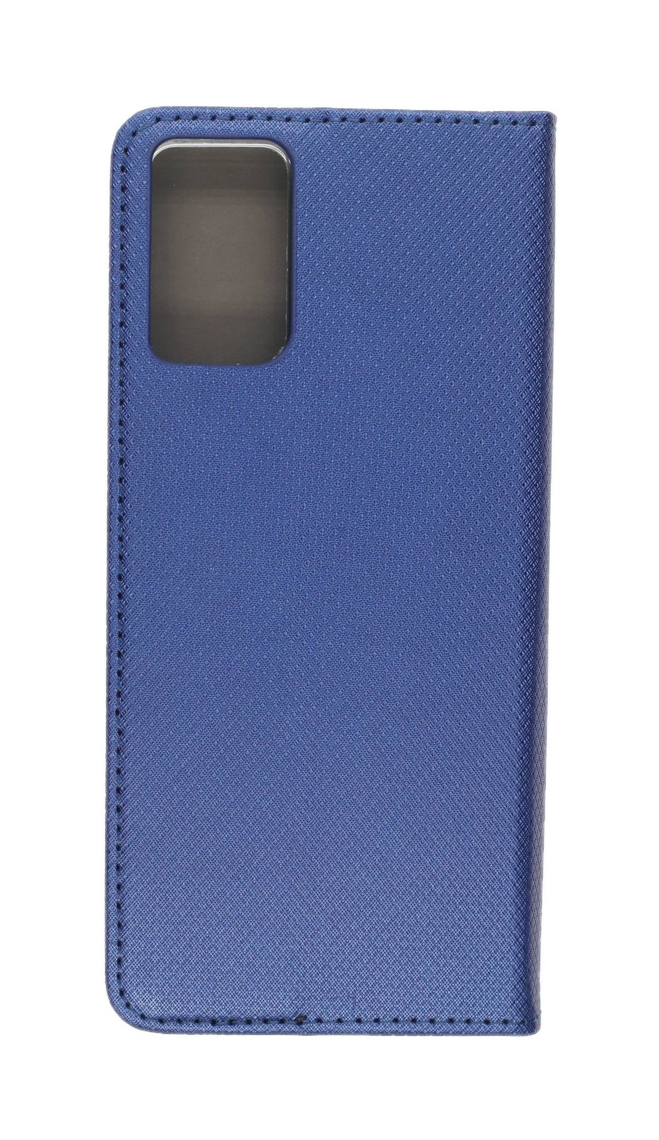 JAMCOVER Bookcase Texture Marineblau für Motorola moto g06