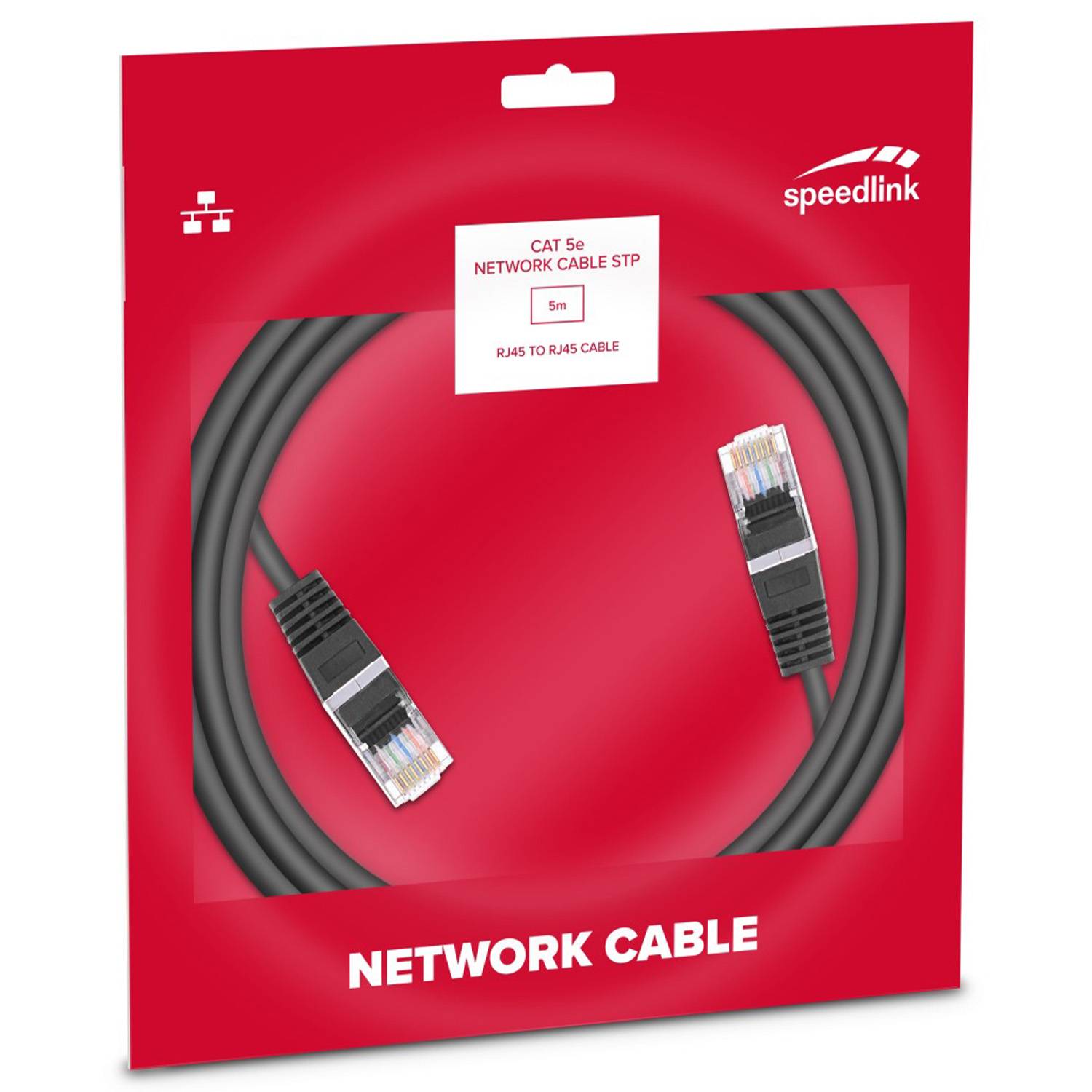 Basic CAT 5e Netzwerk-Kabel STP 5m