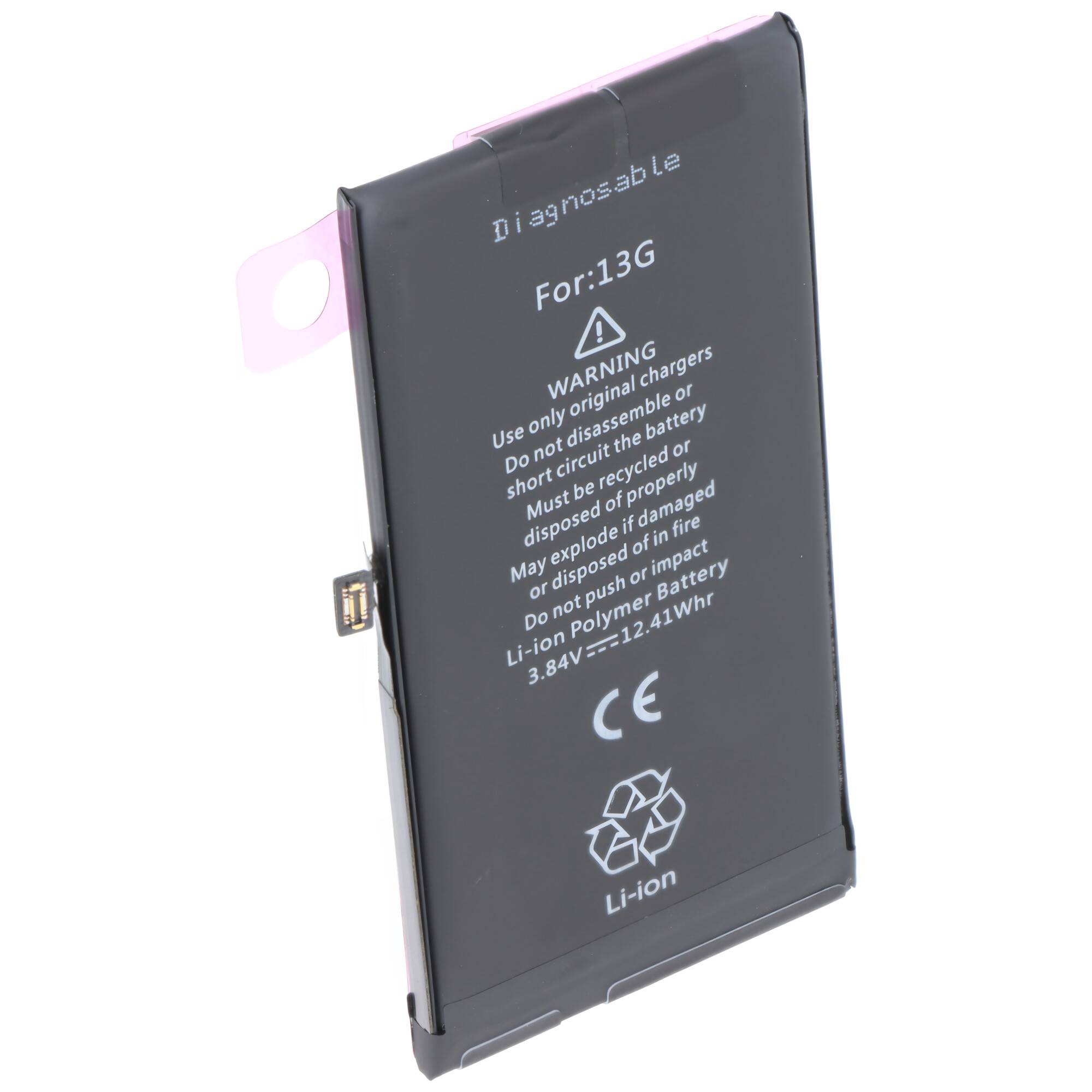 Ein schlankes, schwarzes, rechteckiges Gehäuse mit einem Scharnier auf einer Seite, das zum Aufbewahren einer CD oder DVD verwendet wird.