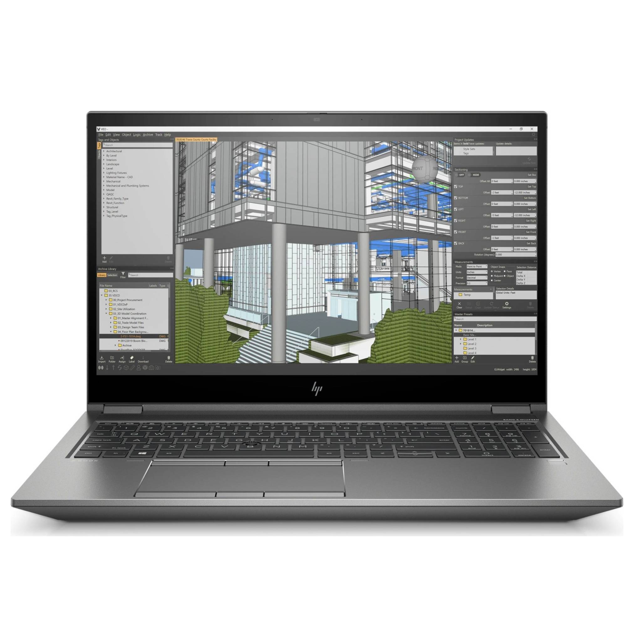 HP ZBook Fury 15 G8 15,6'' Intel Core i7-11850H 32GB RAM 512GB SSD FHD NVIDIA RTX A2000 Win11 Pro