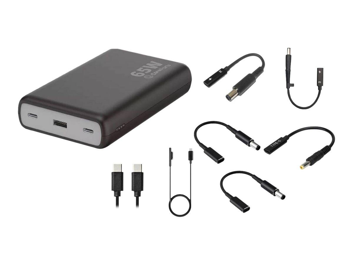 MicroBattery CoreParts - Powerbank - 20000 mAh - 5 A - PD, QC 3.0 - 3