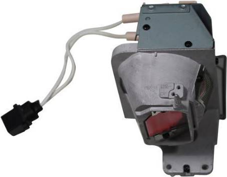 Nahaufnahme einer mechanischen Komponente mit Drähten und Steckverbindern, mit einem metallischen Gehäuse und einem roten Schalter oder Hebel.