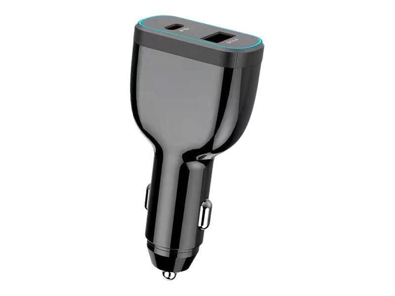 MicroBattery CoreParts - Auto-Netzteil - 63 Watt - 5 A - Fast Charge, PD, QC 3.0