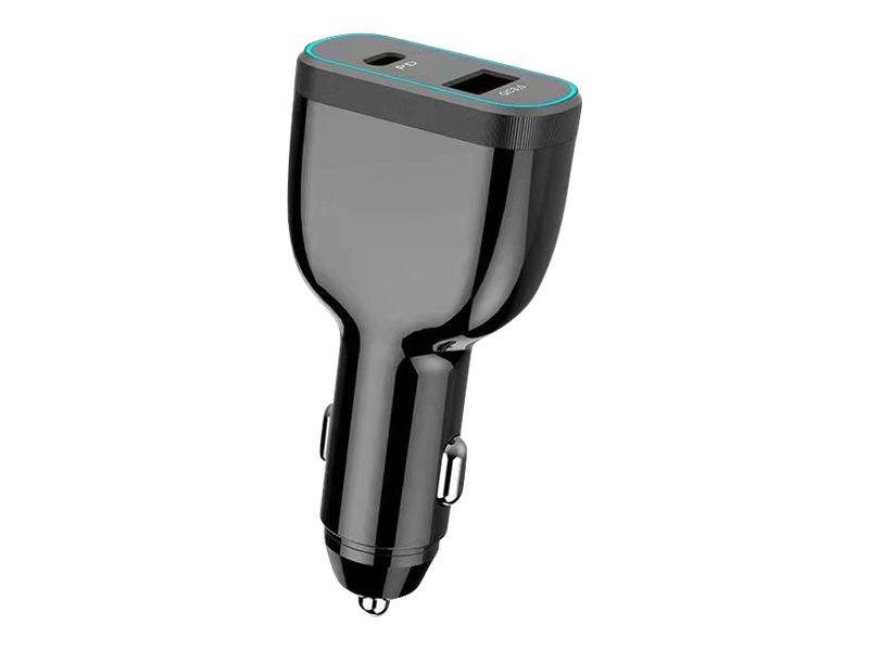MicroBattery CoreParts - Auto-Netzteil - 63 Watt - 5 A - Fast Charge, PD, QC 3.0