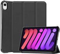 Ein Tablet mit einem Bildschirm, auf dem das Wort „mini