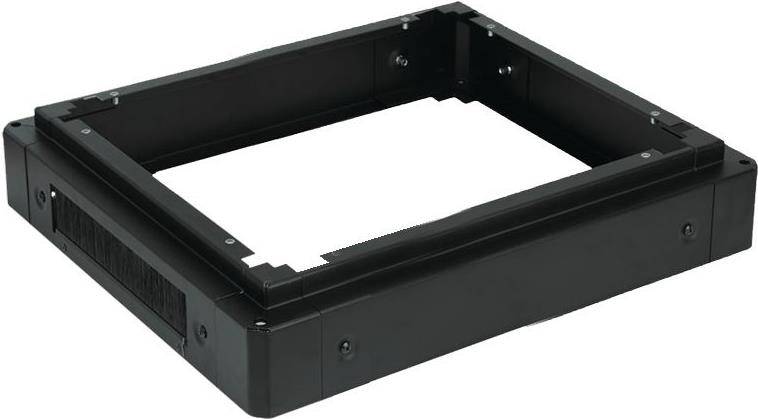 Ein schwarzes, rechteckiges Druckerpapier-Tablett mit Metallschrauben an den Seiten, das zum Halten von Papier in einem Drucker verwendet wird.