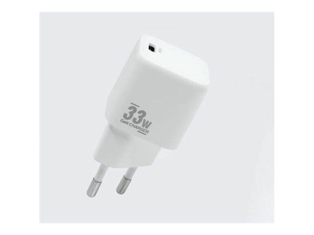 MicroBattery CoreParts - Netzteil - GaN-Technologie, Einzelport, EU-Stecker - 33