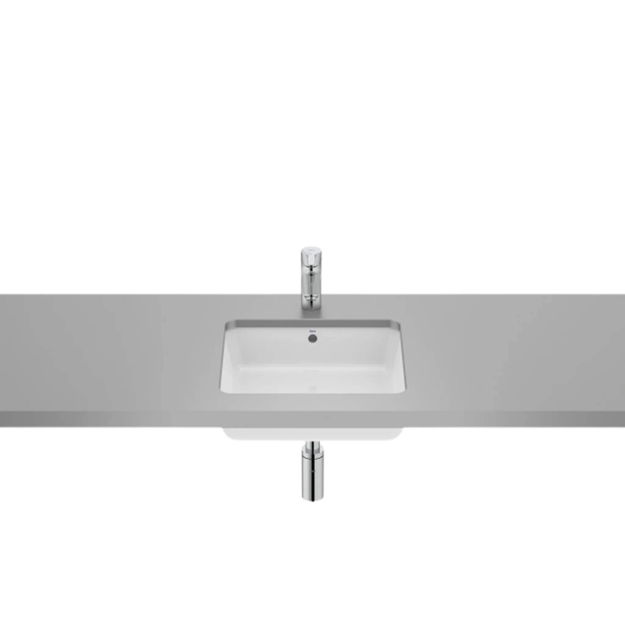 Laufen Roca The Gap, Einbau-WT Unterbau, ohne Hahnloch, 400x350, Weiß, 1 Stk.