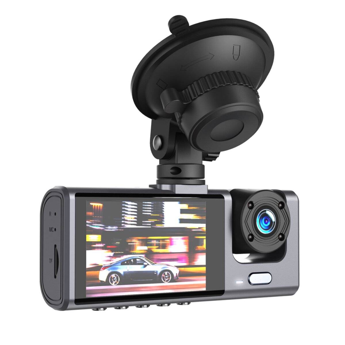 XO XJ03 Auto Dashcam mit Front- und Rückkamera Full HD