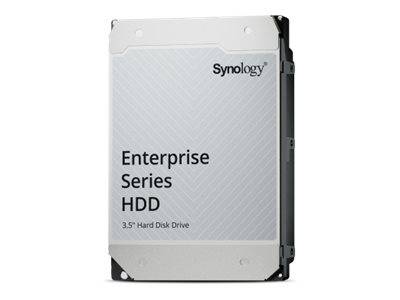 Synology Enterprise Series HDD 3,5-Zoll-Festplatte Produktbild auf weißem Hintergrund.