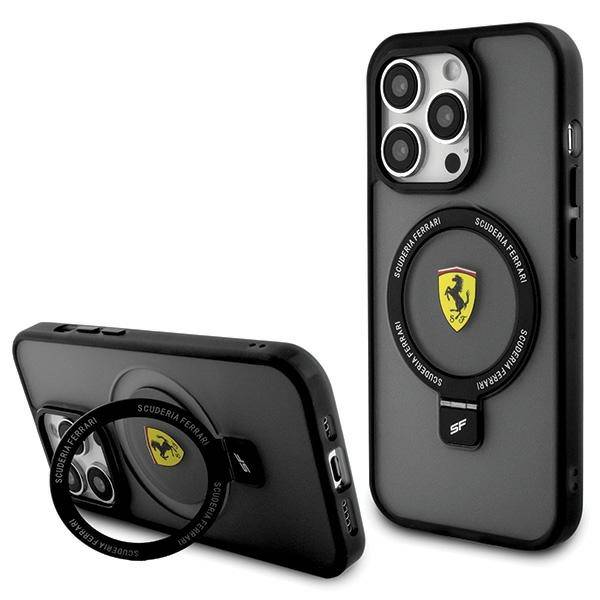 Schwarze Smartphone-Hüllen mit „Scuderia Ferrari