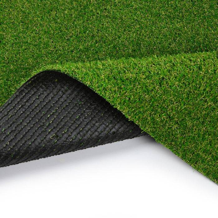 FLOORDIREKT Kunstrasen Terraza - Robust & UV-stabil - In verschiedenen Größen erhältlich - Frei von Blei & Kalium - 200 × 200 cm - 18 mm