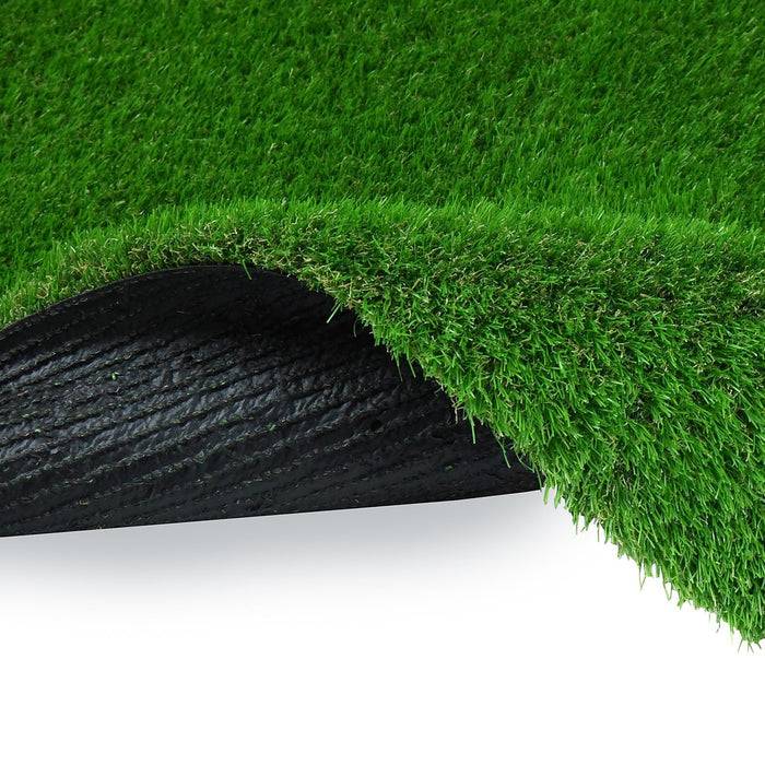 FLOORDIREKT Kunstrasen Vita - Robust & UV-stabil - In verschiedenen Größen erhältlich - Frei von Blei & Kalium - 100 × 50 cm - 40 mm