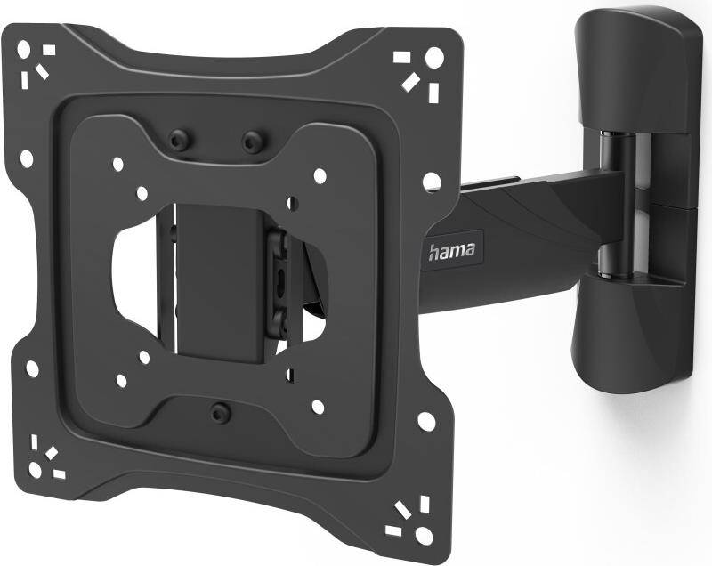 Wandmontagehalterung für Bildschirme mit verstellbaren Armen und Montageplatten. Ideal zur Befestigung von Flachbildschirmen an Wänden.