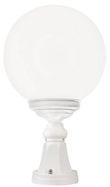 1131 Außensockelleuchte weiss 1xE27