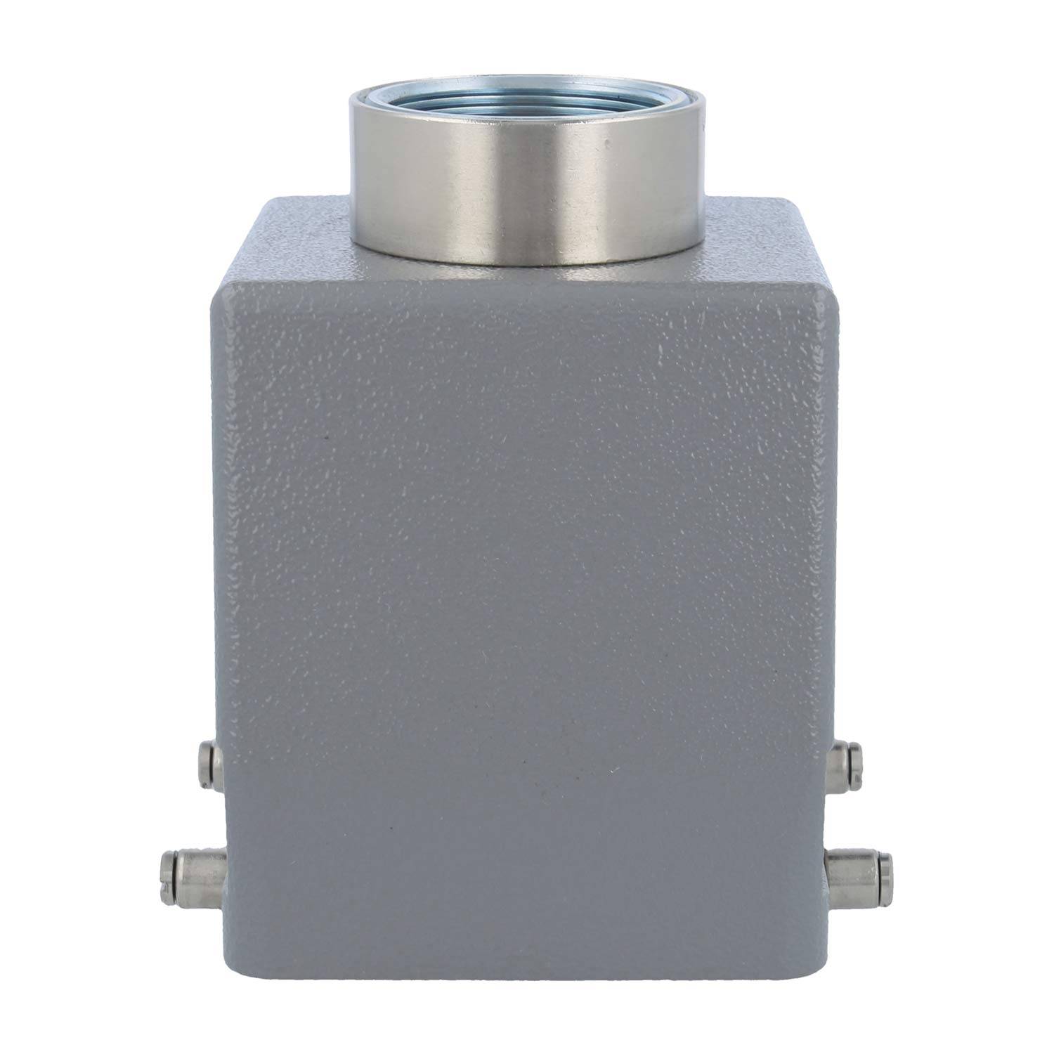 HARTING Han 32B Tüllengehäuse hoch, 1xM40 gerader Kabelabgang, für 2 Bügel (am Unterteil) Verschraubung M40