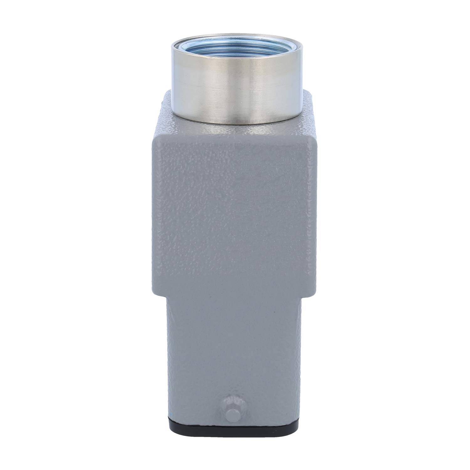 HARTING Han 10A Tüllengehäuse hoch, 1xM25 gerader Kabelabgang, für 1 Bügel (am Unterteil) Verschraubung M25