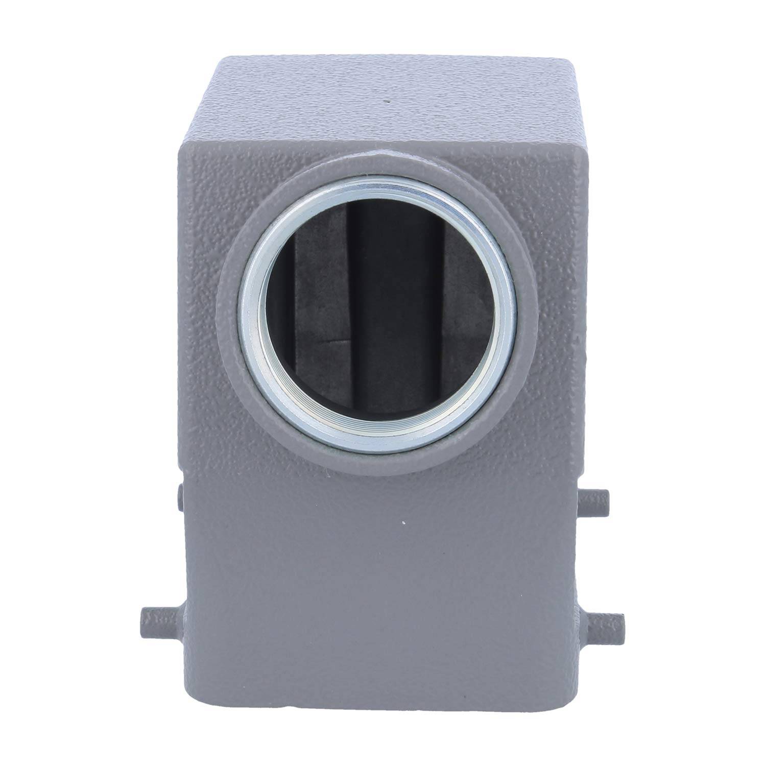 HARTING Han 32A Tüllengehäuse hoch, 1xM32 seitlicher Kabelabgang, für 2 Bügel (am Unterteil) Verschraubung M32