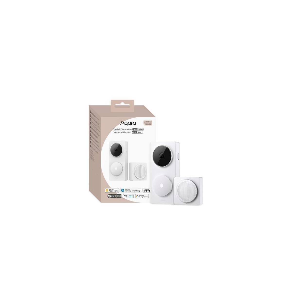 AQAZCH-C09D_W - Doorbell Camera Hub G410 White (Zigbee, Wi-Fi, Matter over Thread)