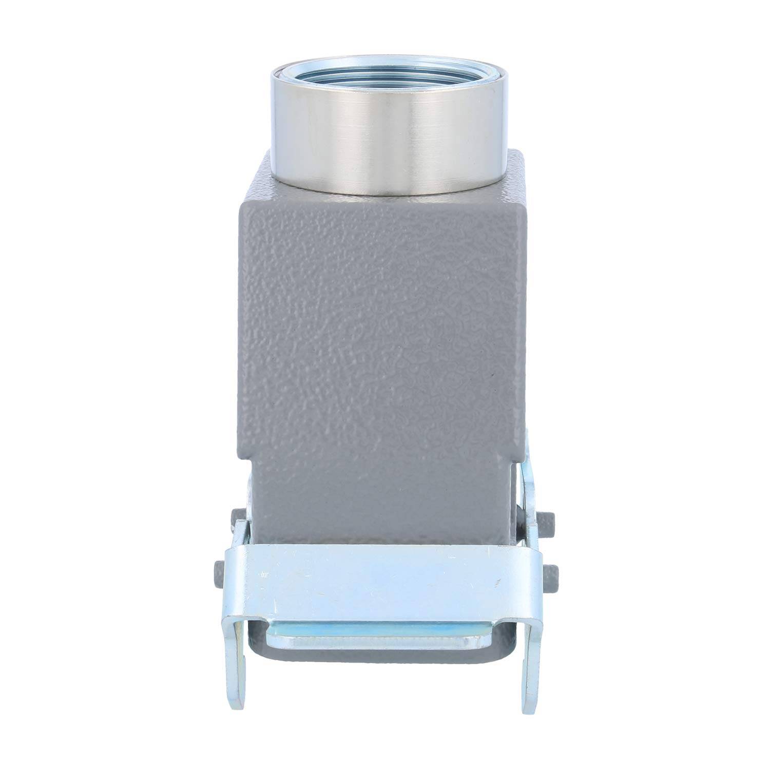 HARTING Han 10B Tüllengehäuse hoch, 1xM32 gerader Kabelabgang, für 2 Bügel (am Unterteil) Verschraubung M32