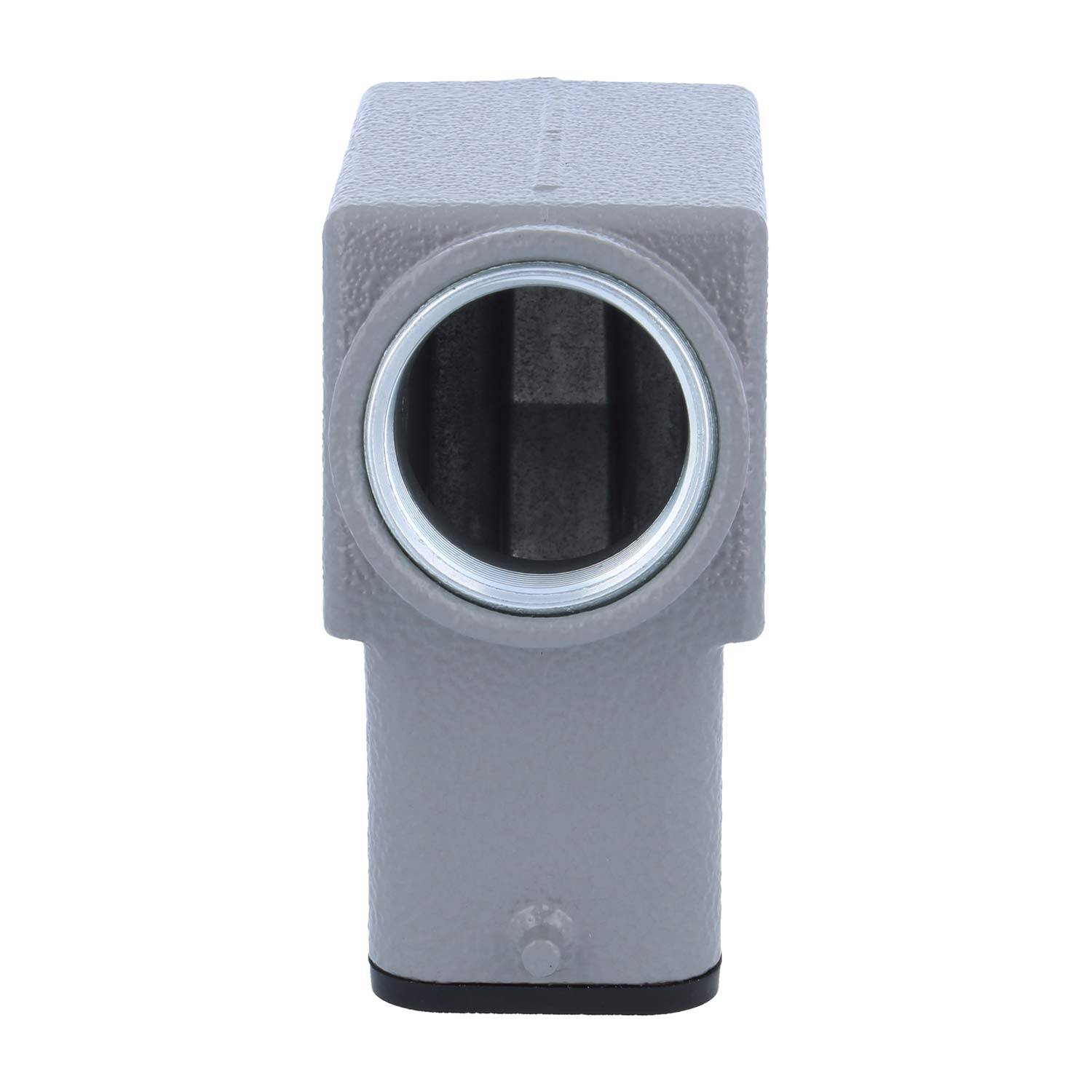 HARTING Han 10A Tüllengehäuse hoch, 1xM25 seitlicher Kabelabgang, für 1 Bügel (am Unterteil) Verschraubung M25