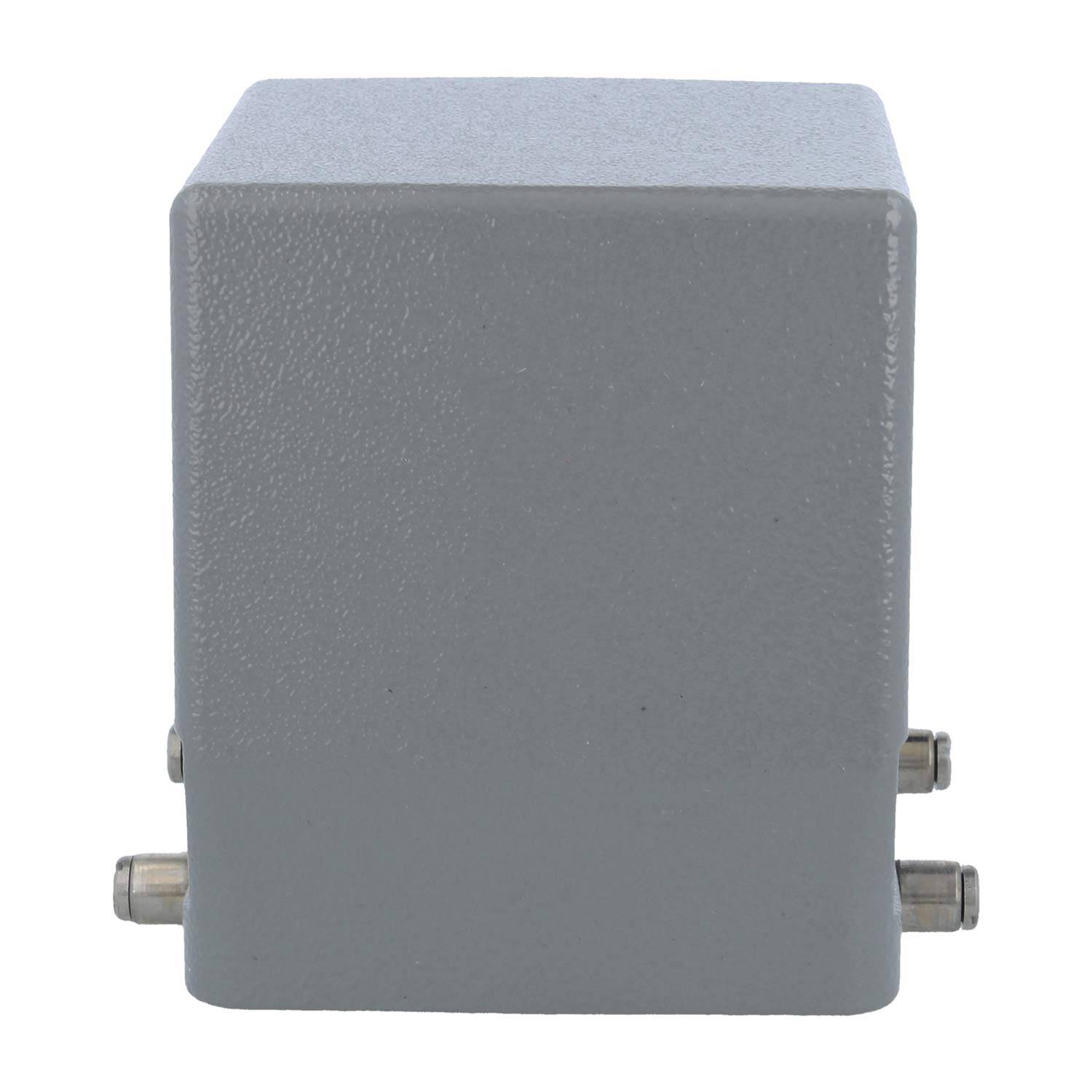 HARTING Han 32B Tüllengehäuse hoch, 1xM40 seitlicher Kabelabgang, für 2 Bügel (am Unterteil) Verschraubung M40