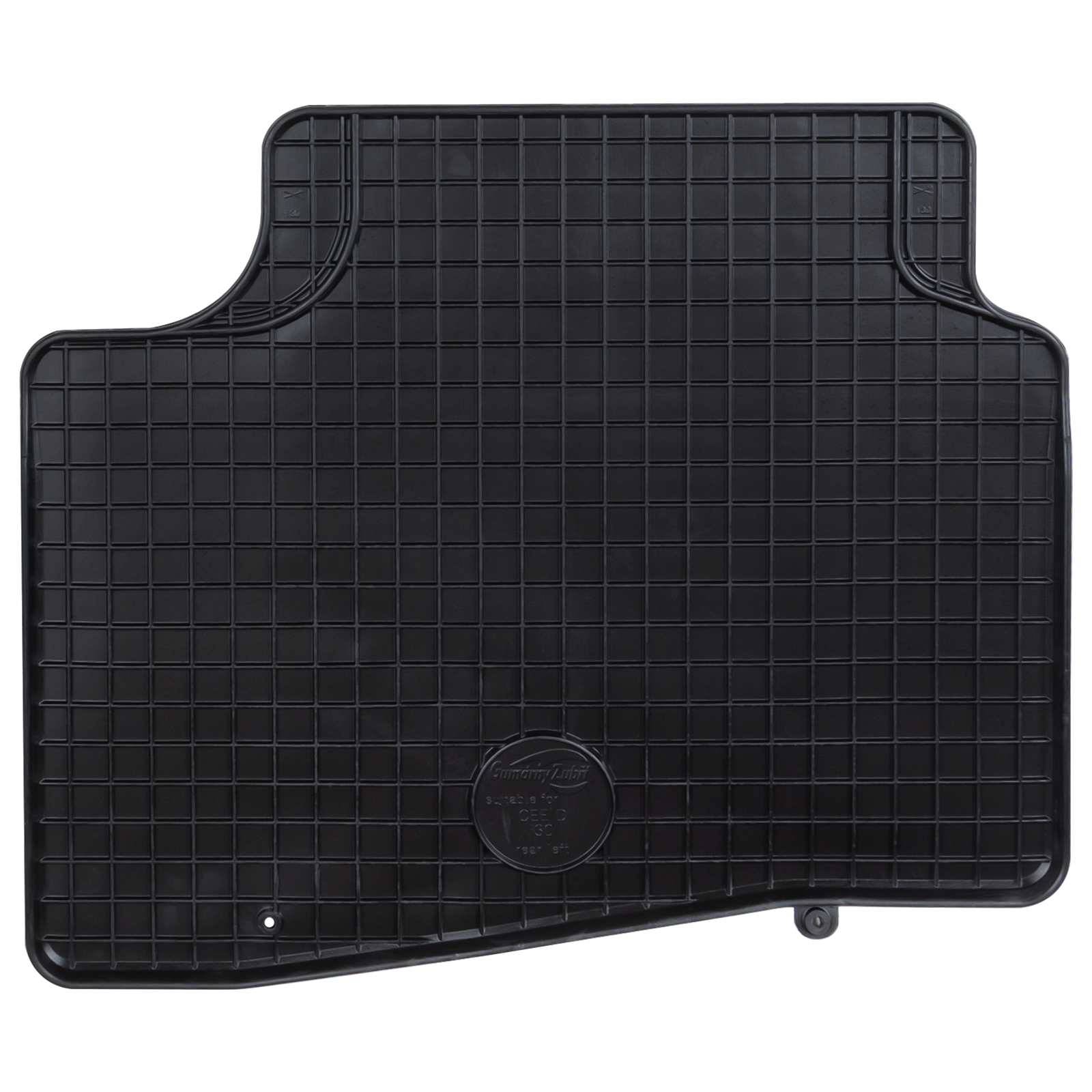vidaXL Autofußmatte 4 pcs Schwarz Geeignet für i30 LIMOUSINE 2007-2011