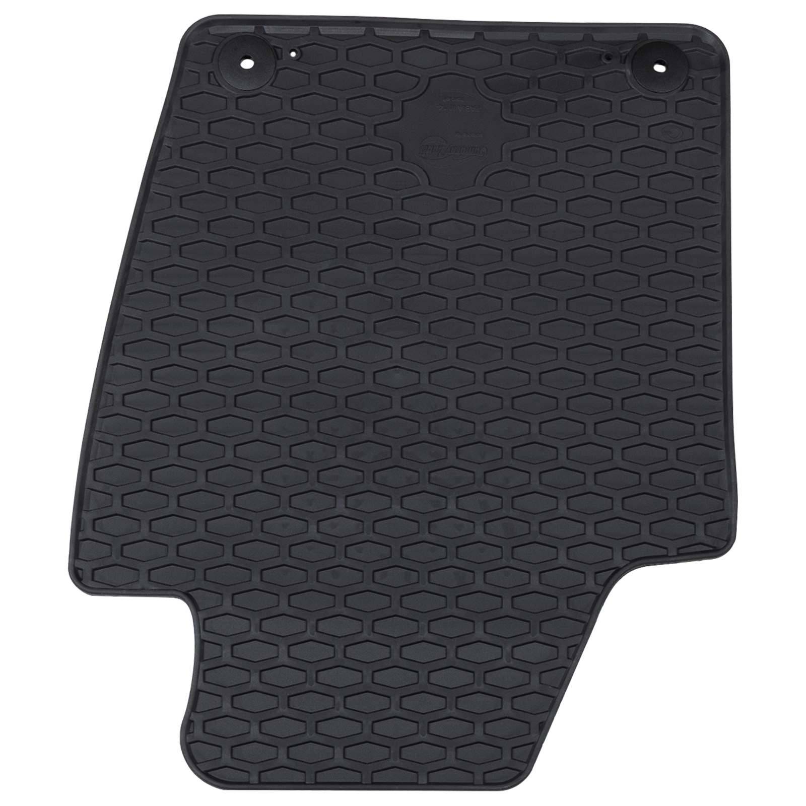 vidaXL Autofußmatte 4 pcs Schwarz Geeignet für FABIA III 2014-2022