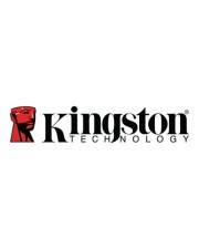 Kingston Technology Logo mit einem roten Profilkopf-Icon und schwarzem Wortmarkentext auf weißem Hintergrund