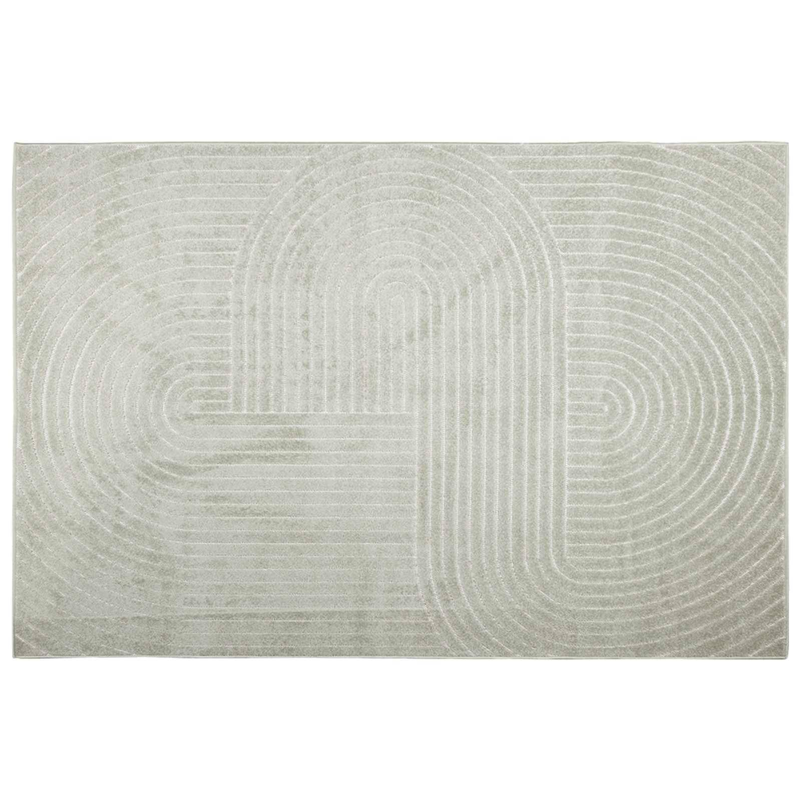 vidaXL Bereichsteppiche PALMERAS Grün 240 x 340 cm Polyester
