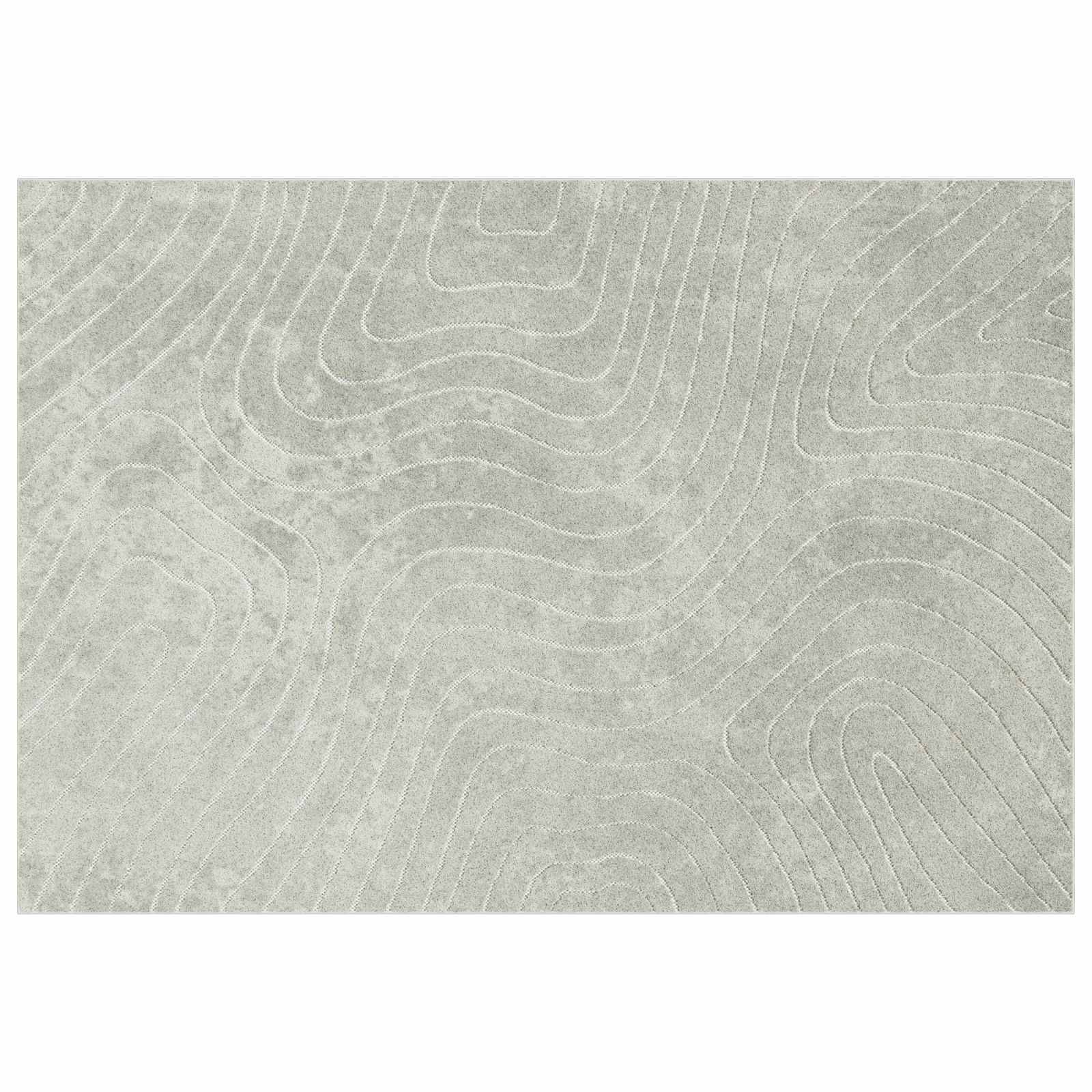 vidaXL Bereichsteppiche PALMERAS Grün 120 x 170 cm Polyester
