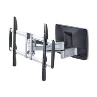 StarTech.com Befestigungskit (Wandmontage, 2 vertikale Haltebügel) - neigbar - für Flachbildschirm - flaches Profil - Aluminium, Stahl - Bildschirmg