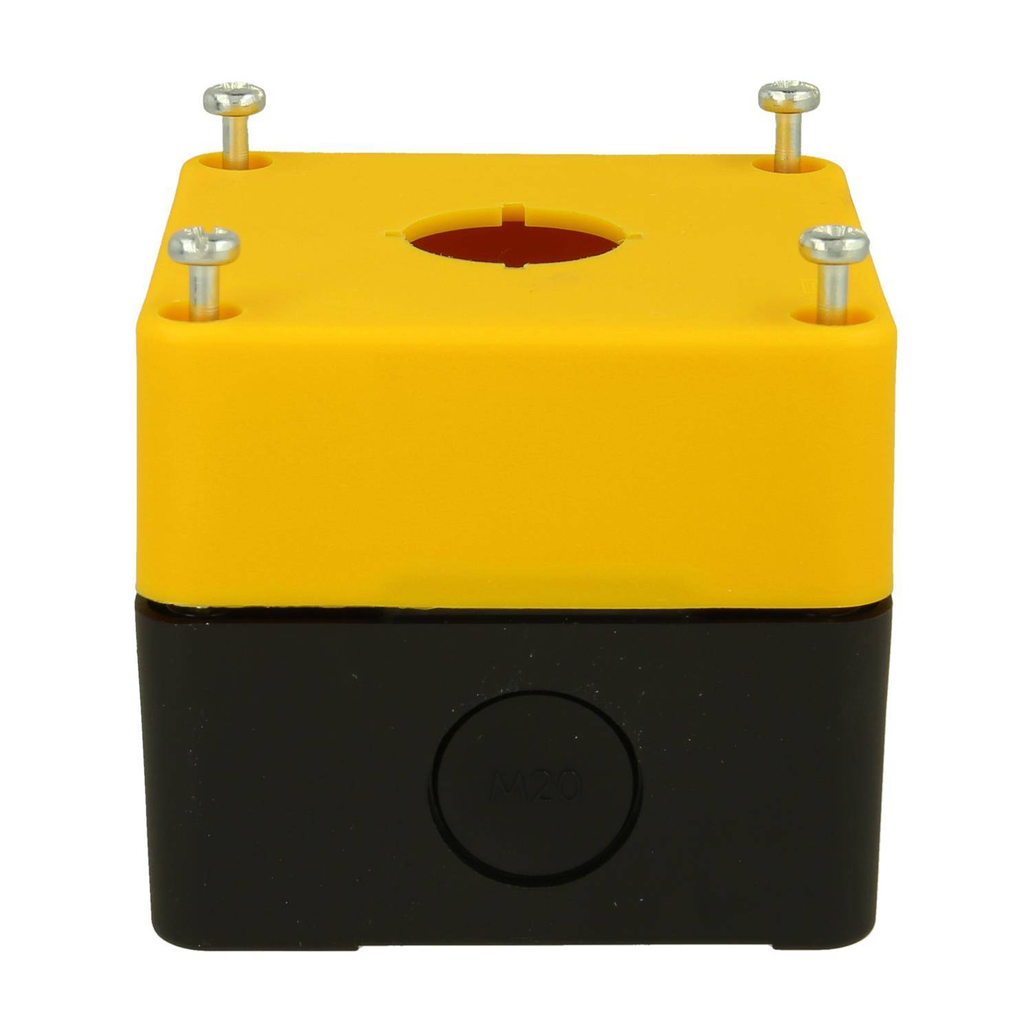 Georg Schlegel Iso-Gehäuse mit 1 Befehlsstelle Kabeleinführung M20 ausbrechbar - 1 Stück