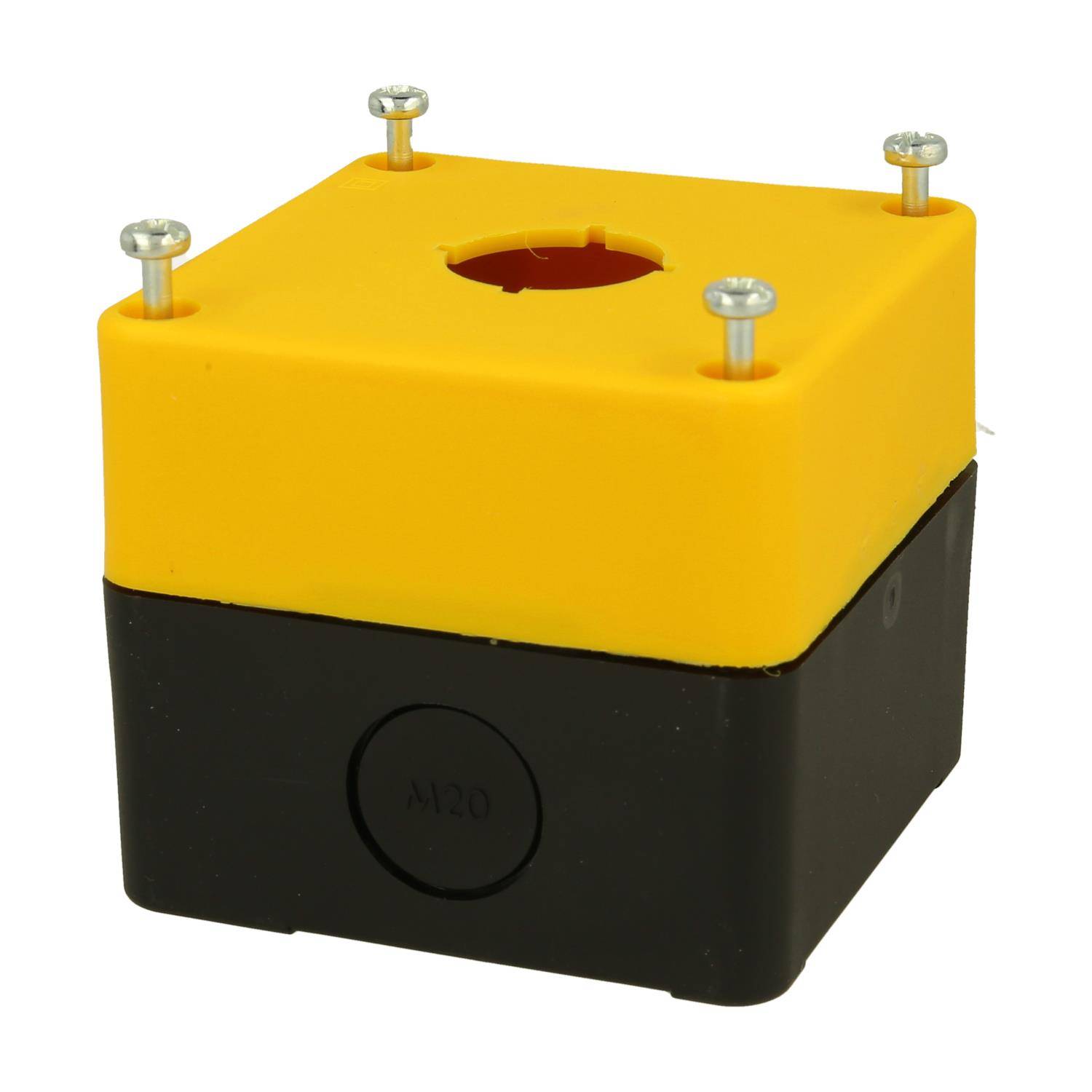 Georg Schlegel Iso-Gehäuse mit 1 Befehlsstelle Kabeleinführung M20 ausbrechbar - 1 Stück